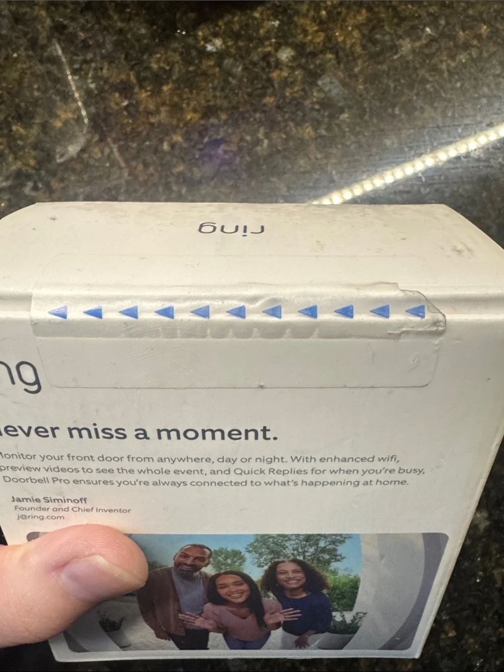 Ring retail box